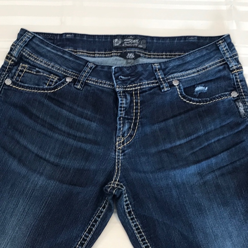 Women’s Silver Suki Capri size 32